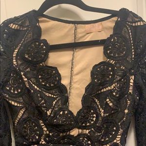 ASOS Dresses - Black lace body con dress ASOS Dresses - Black lace body con dress